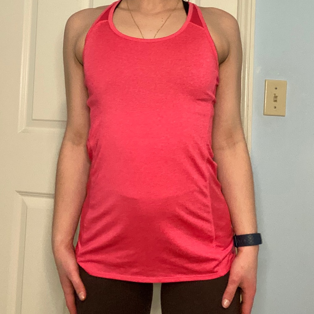 Pink Reebok workout tank top - Picture 8 of 9